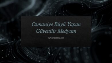 Osmaniye Büyü Yapan Güvenilir Medyum