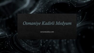 Osmaniye Kadirli Medyum